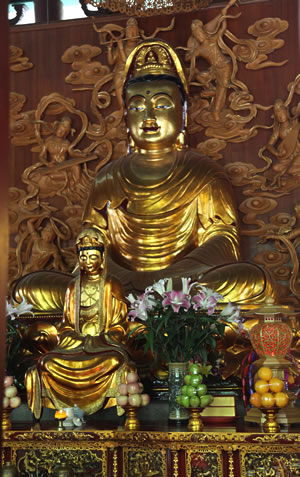Buddha idol in China