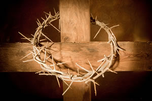 Cross and Crown of Thorns